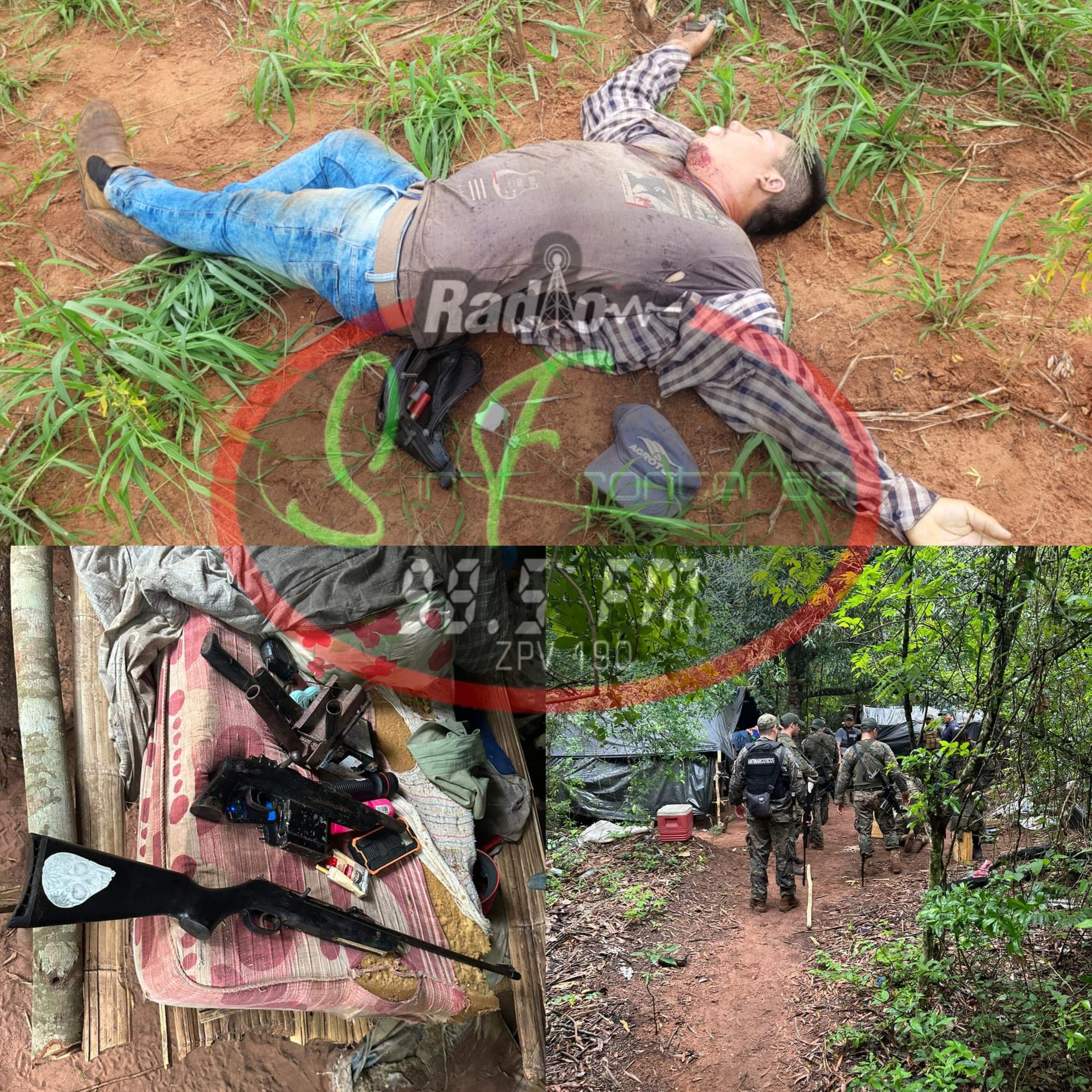 Enfrentamiento sangriento: ¡La Policía Nacional mata a un sospechoso durante un operativo en una propiedad rural!"